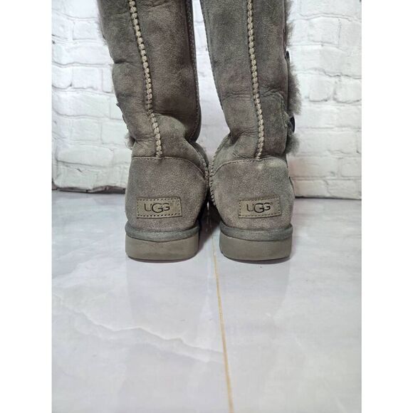 UGG Bailey Triple II Women's Size 8 Grey Boots - Picture 4 of 8